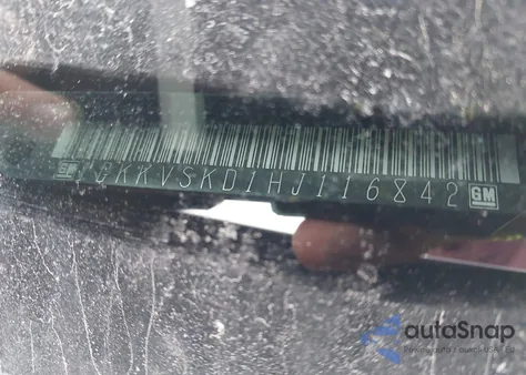 2017 GMC Acadia Limited z USA, uszkodzony, nr VIN 1GKKVSKD1HJ116842